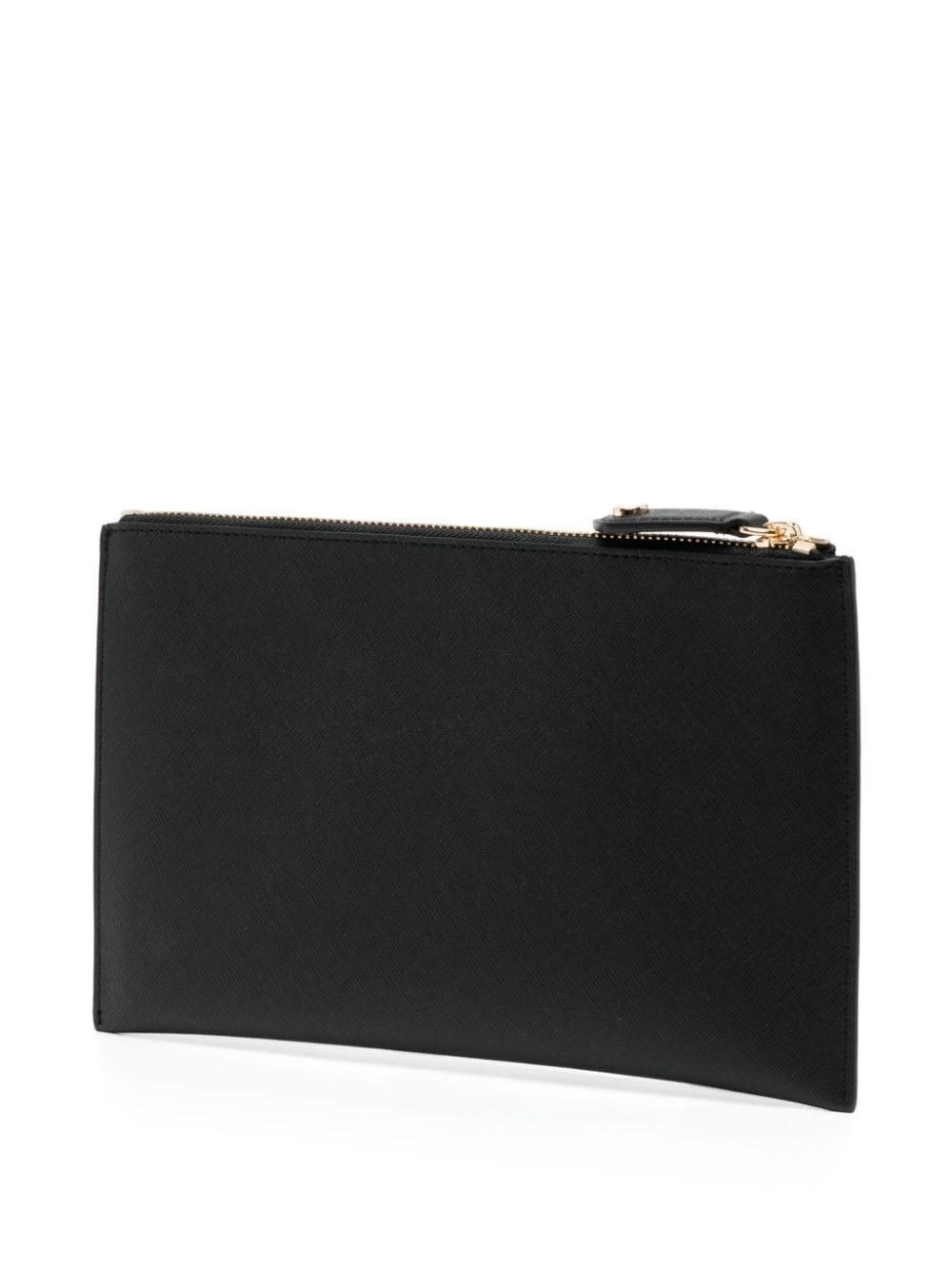 Orb-plaque leather purse - 3