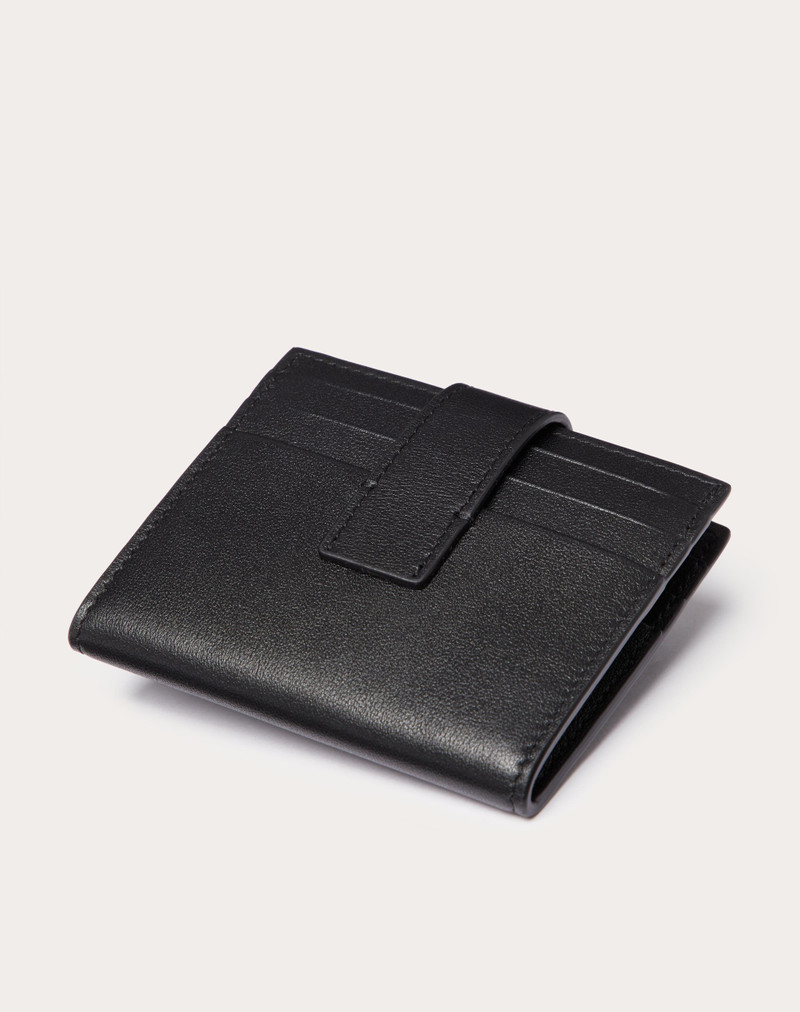 MINI VLOGO SIGNATURE CALFSKIN CARDHOLDER 3
