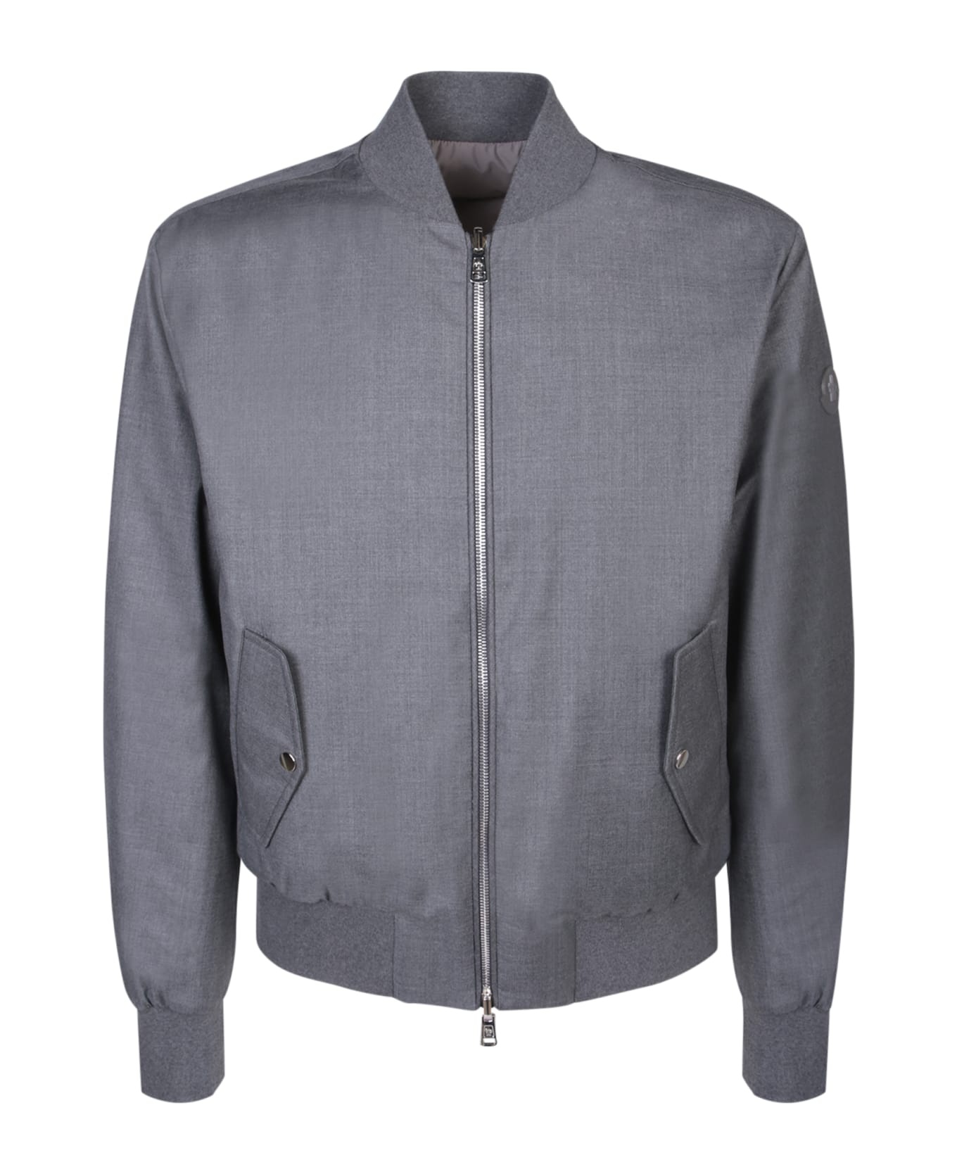 Aver Reversible Down Jacket In Dark Grey - 1