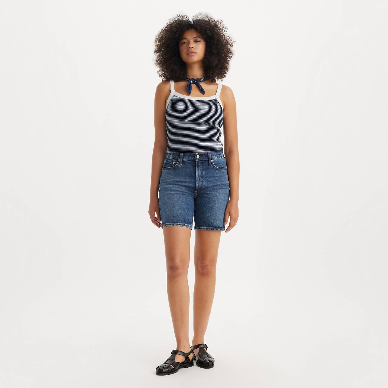 RIBCAGE BERMUDA WOMEN'S SHORTS - 2