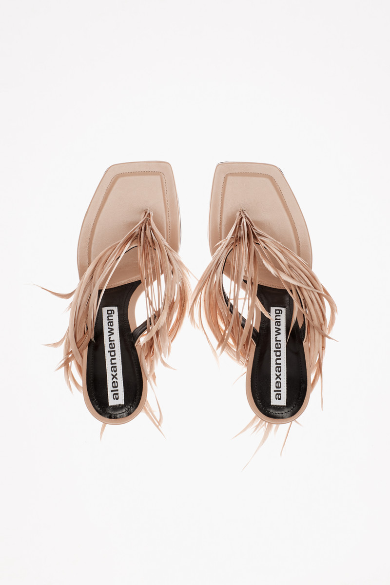IVY FEATHER SANDAL 6