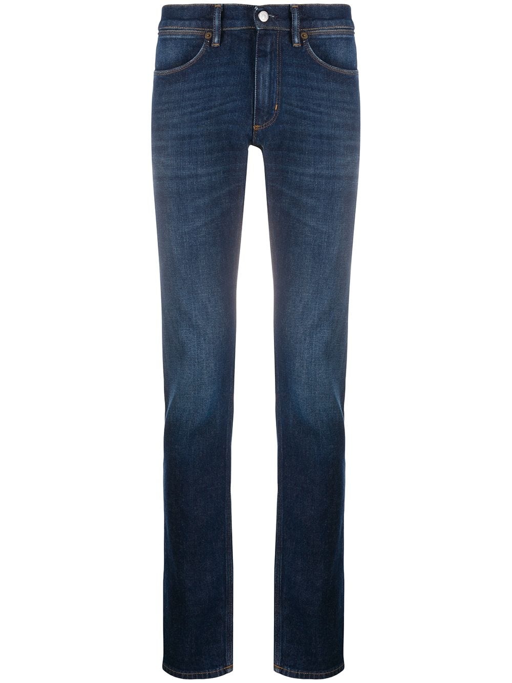 cropped straight-leg jeans - 1