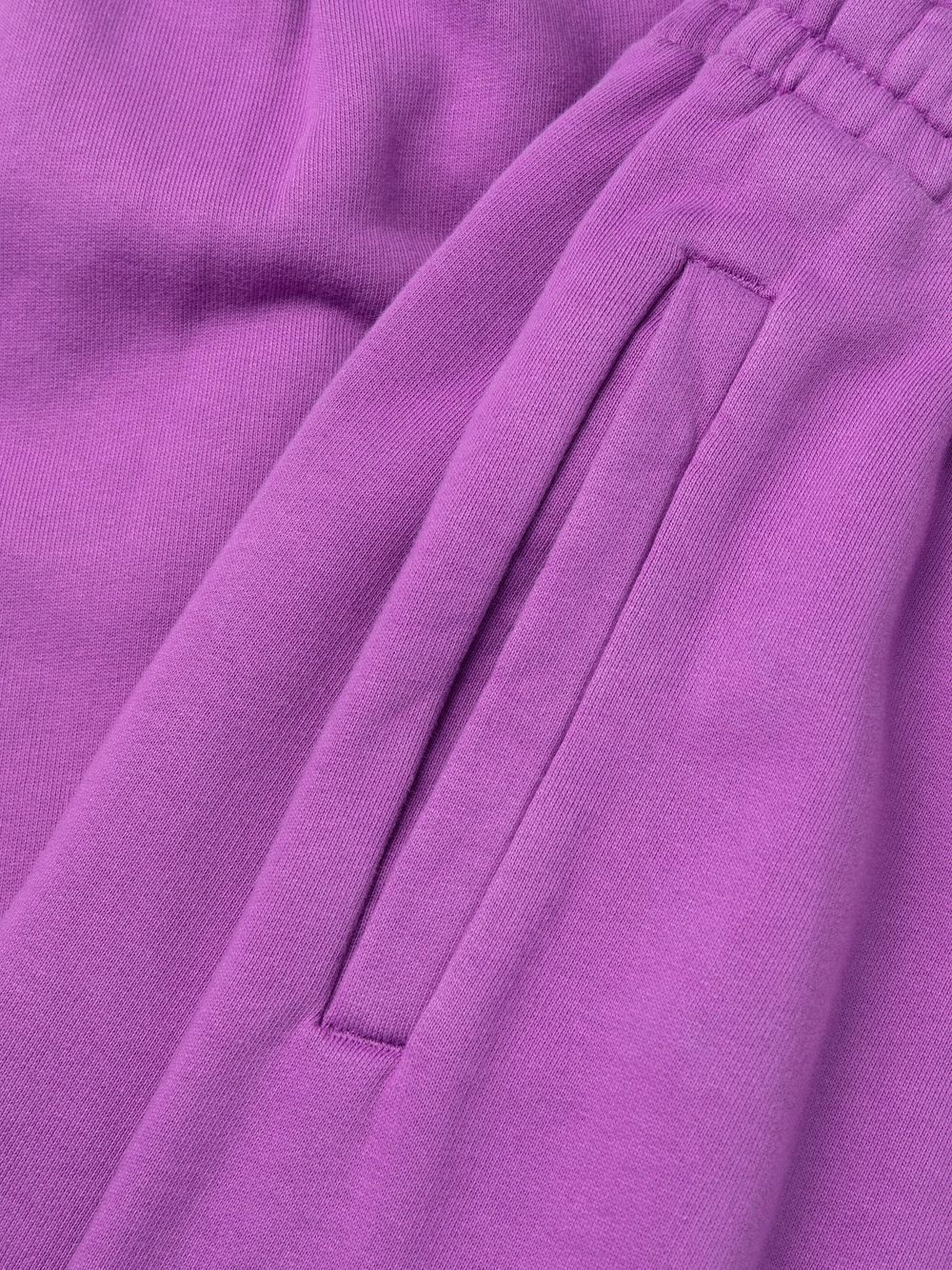 Diag-print slouchy track pants - 6