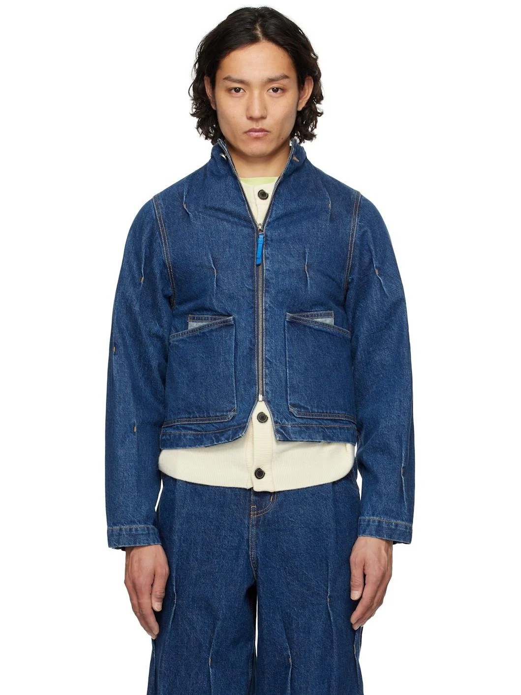 Blue 0108 Denim Jacket - 1