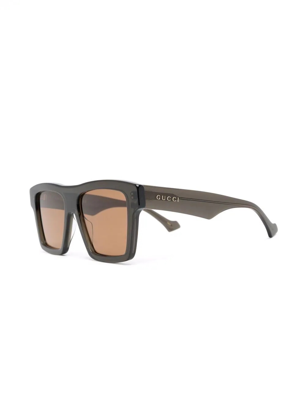 square-frame tinted sunglasses - 2