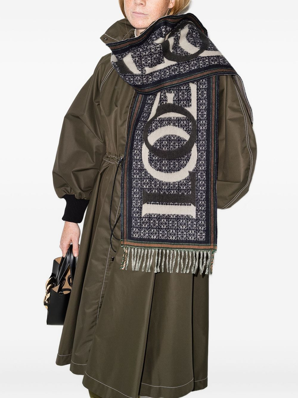 Love jacquard scarf - 6