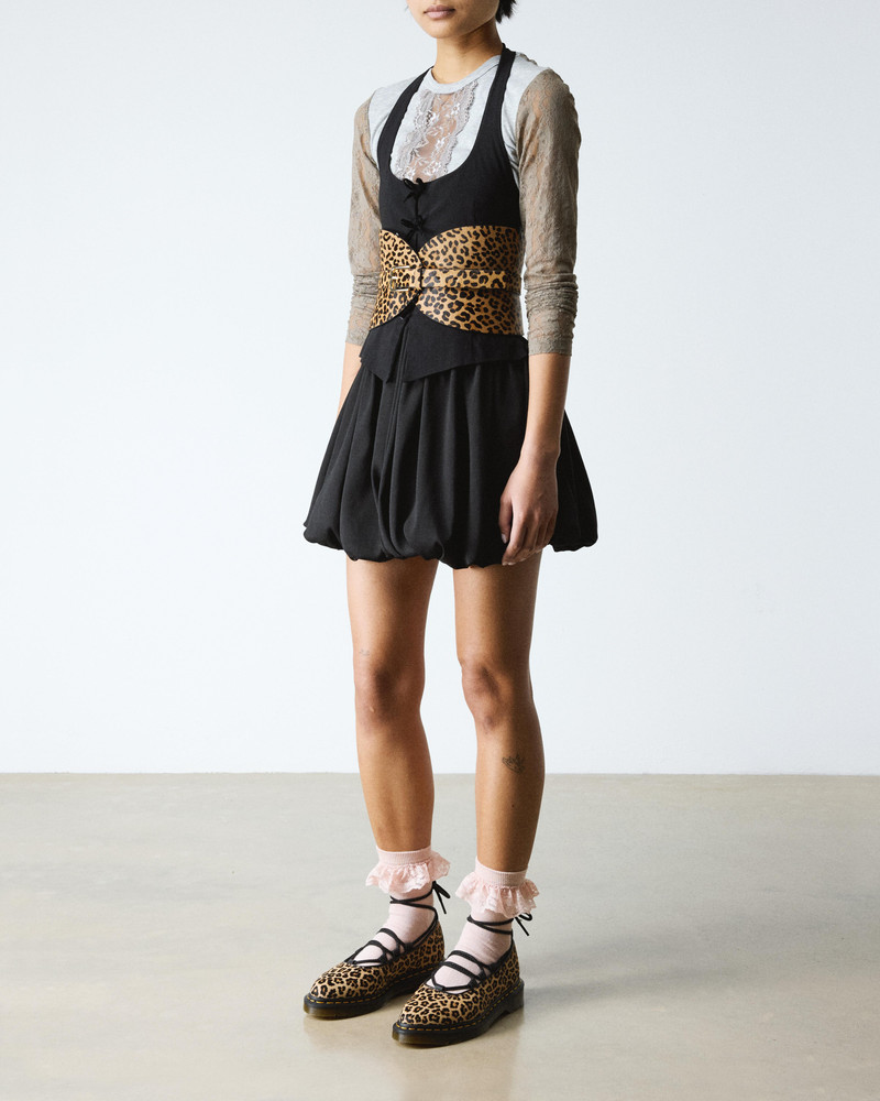 Dr. Martens Elphie II Leopard Ballet Flats outlook