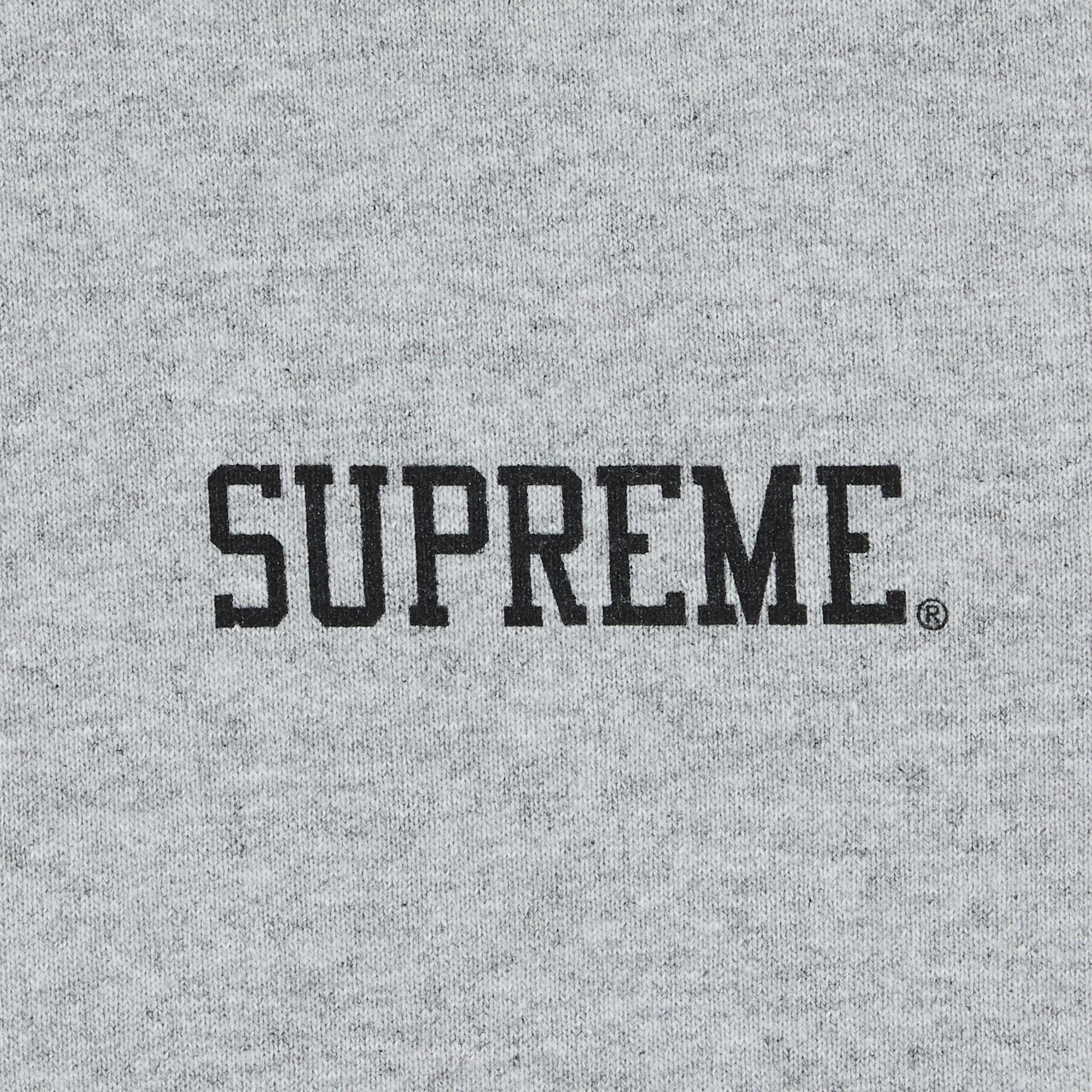 Supreme Doggs Hooded Sweatshirt 'Heather Grey' - 3