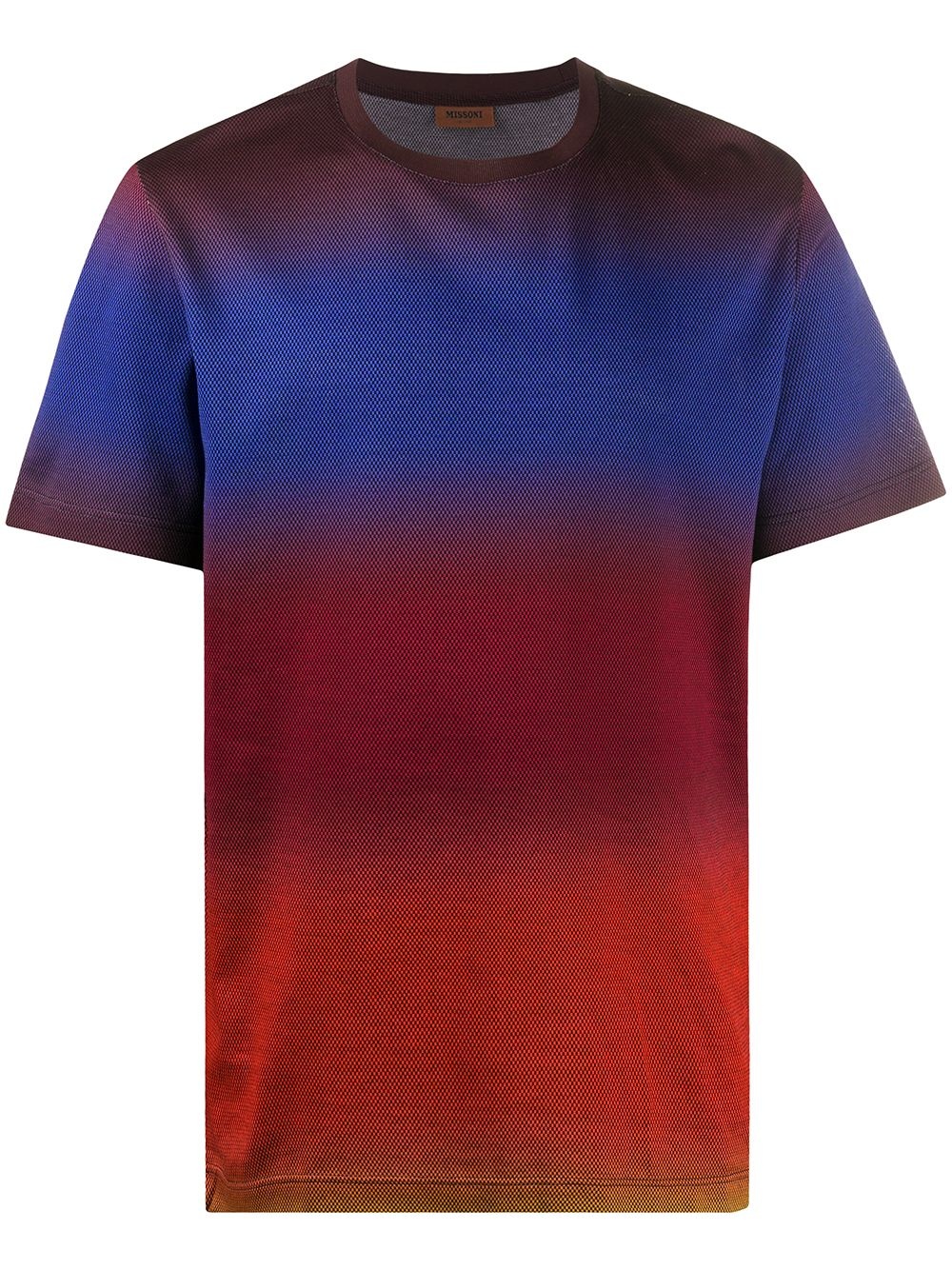 gradient tie-dye T-shirt - 1