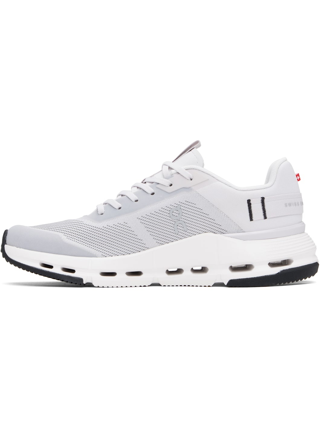 White & Gray Cloudnova Form 2 Sneakers - 3