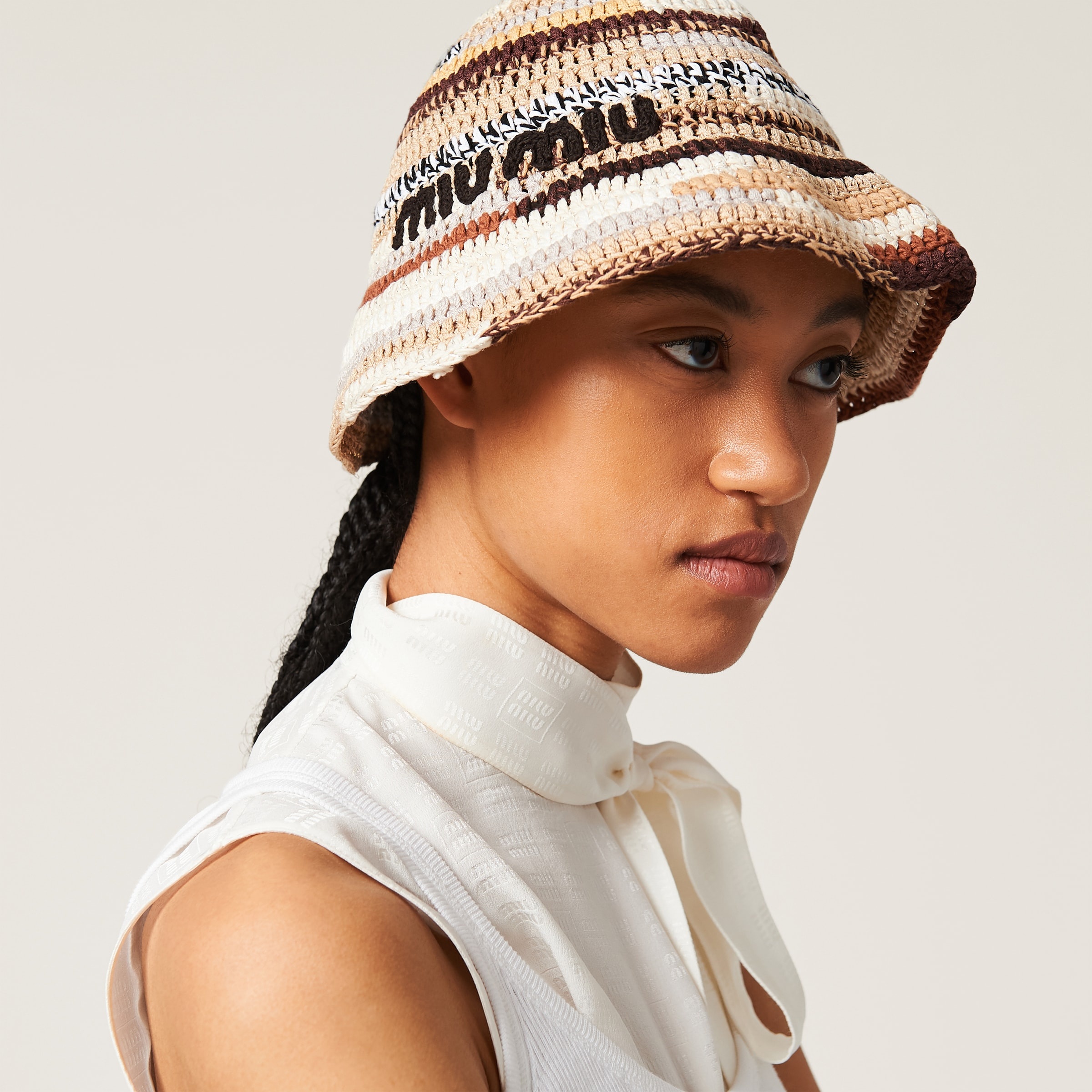 Miu miu bucket hat online