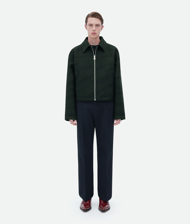 wool tiger jacquard jacket 1