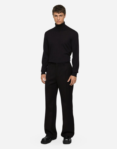 Dolce & Gabbana Extra-fine cashmere turtleneck sweater outlook