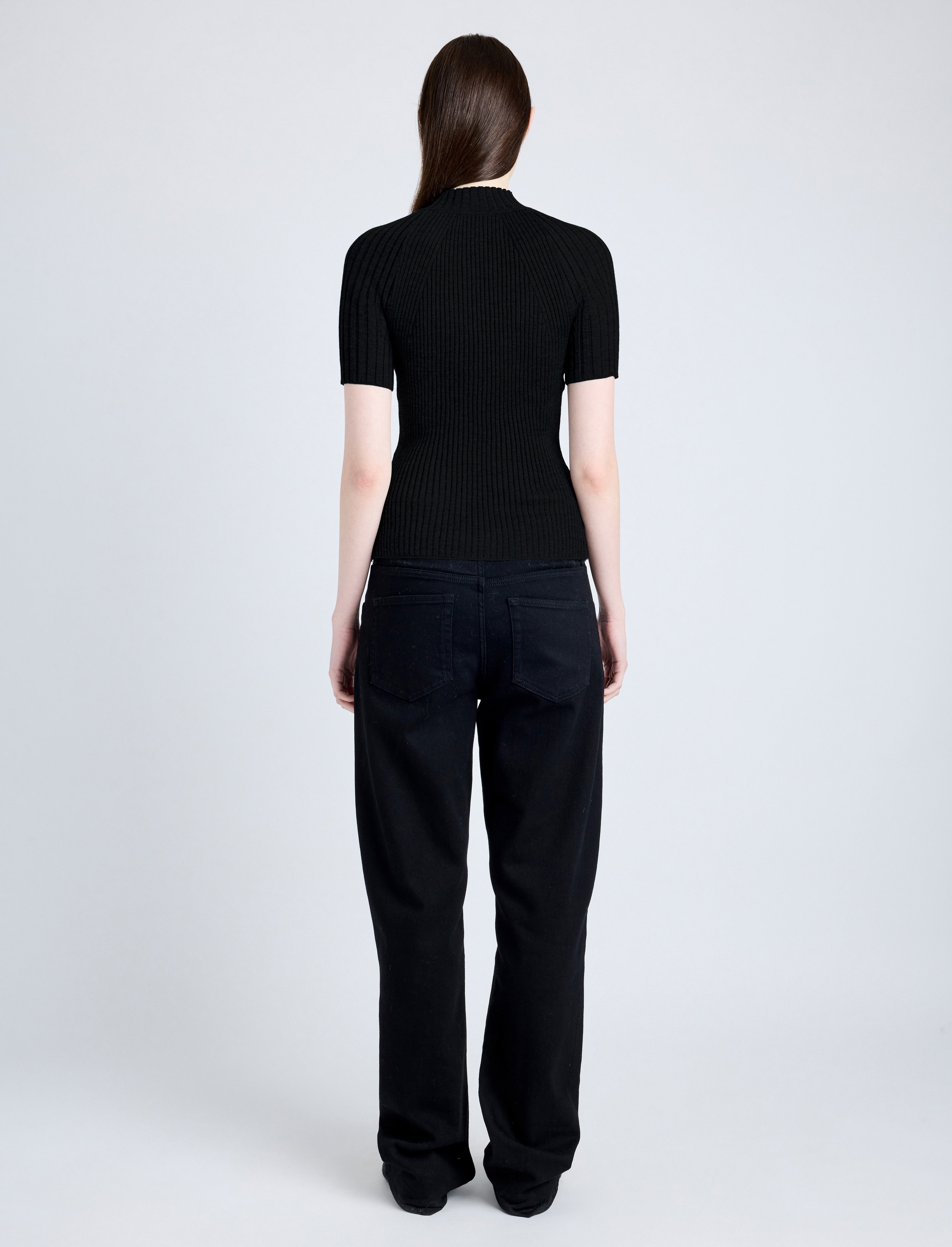 Jaden Top in Superfine Merino Silk - 5