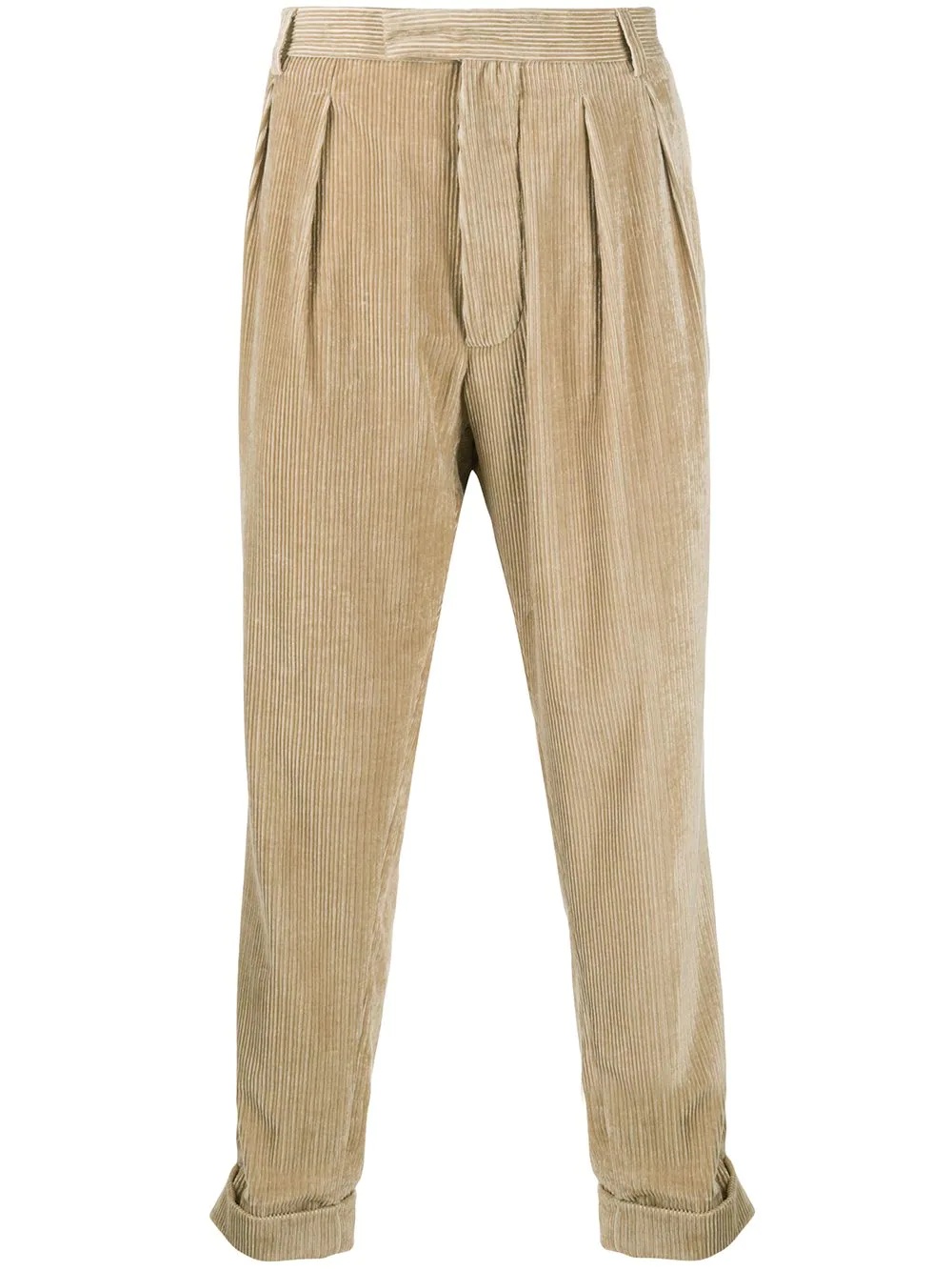 WILDE cropped corduroy trousers - 1