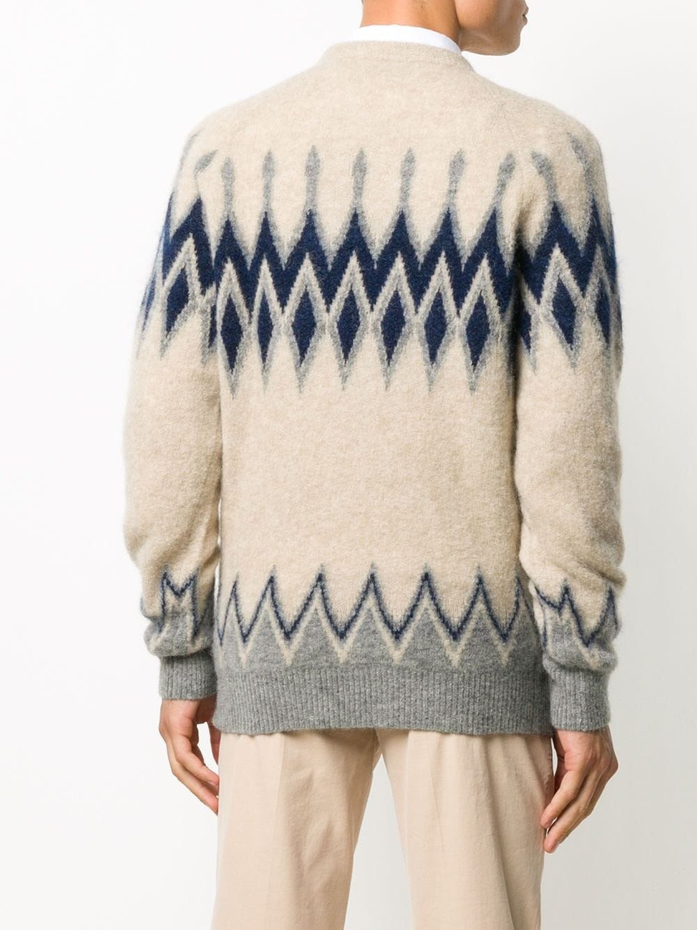 fair isle intarsia jumper - 4