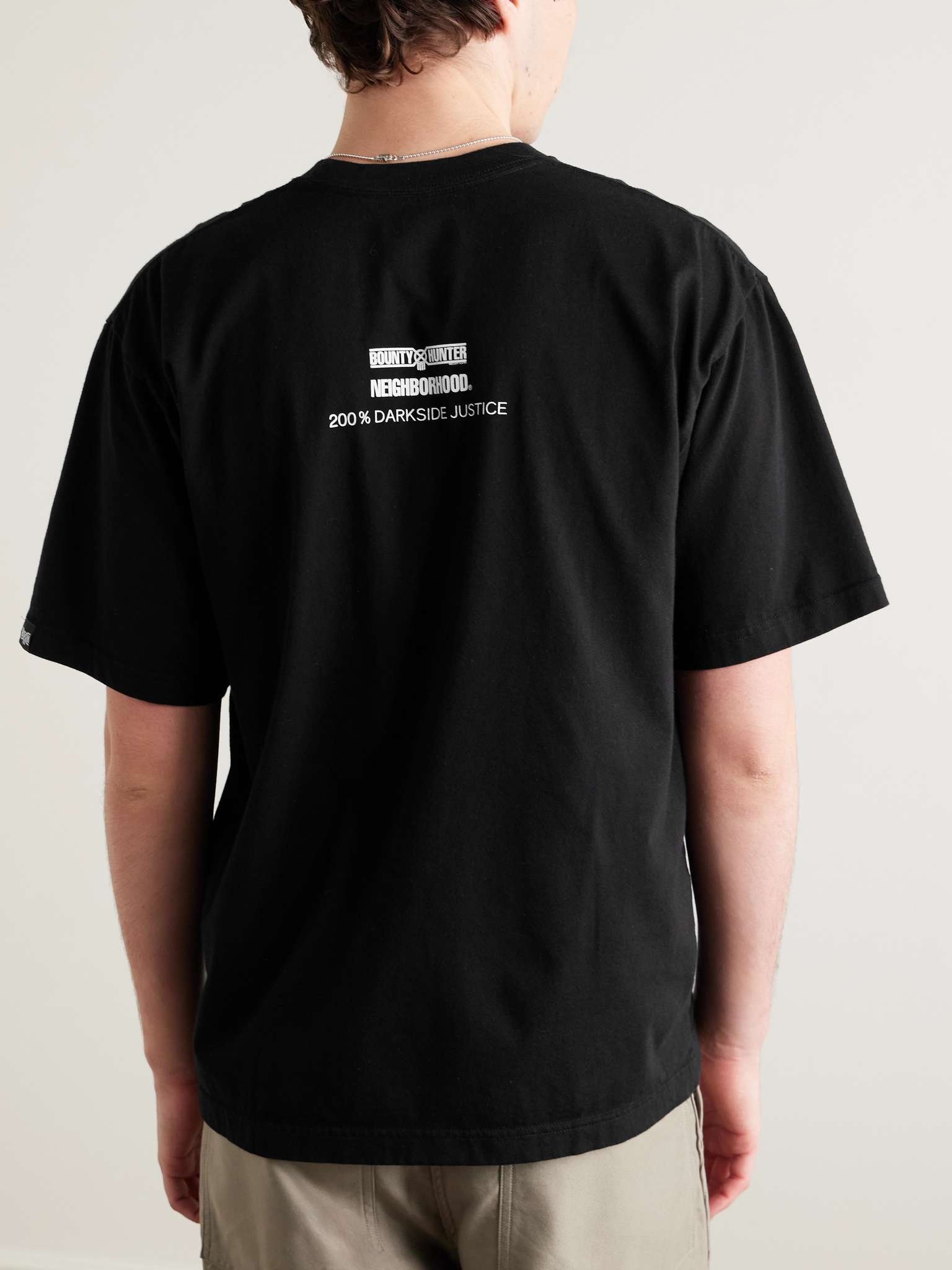 + Bounty Hunter Logo-Print Cotton-Jersey T-Shirt - 3
