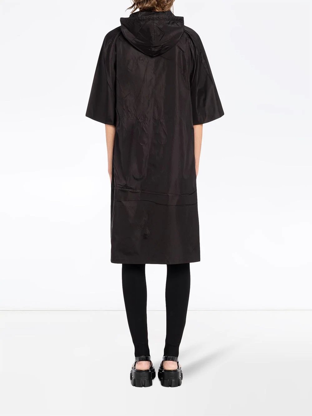 Re-Nylon short-sleeved raincoat - 4