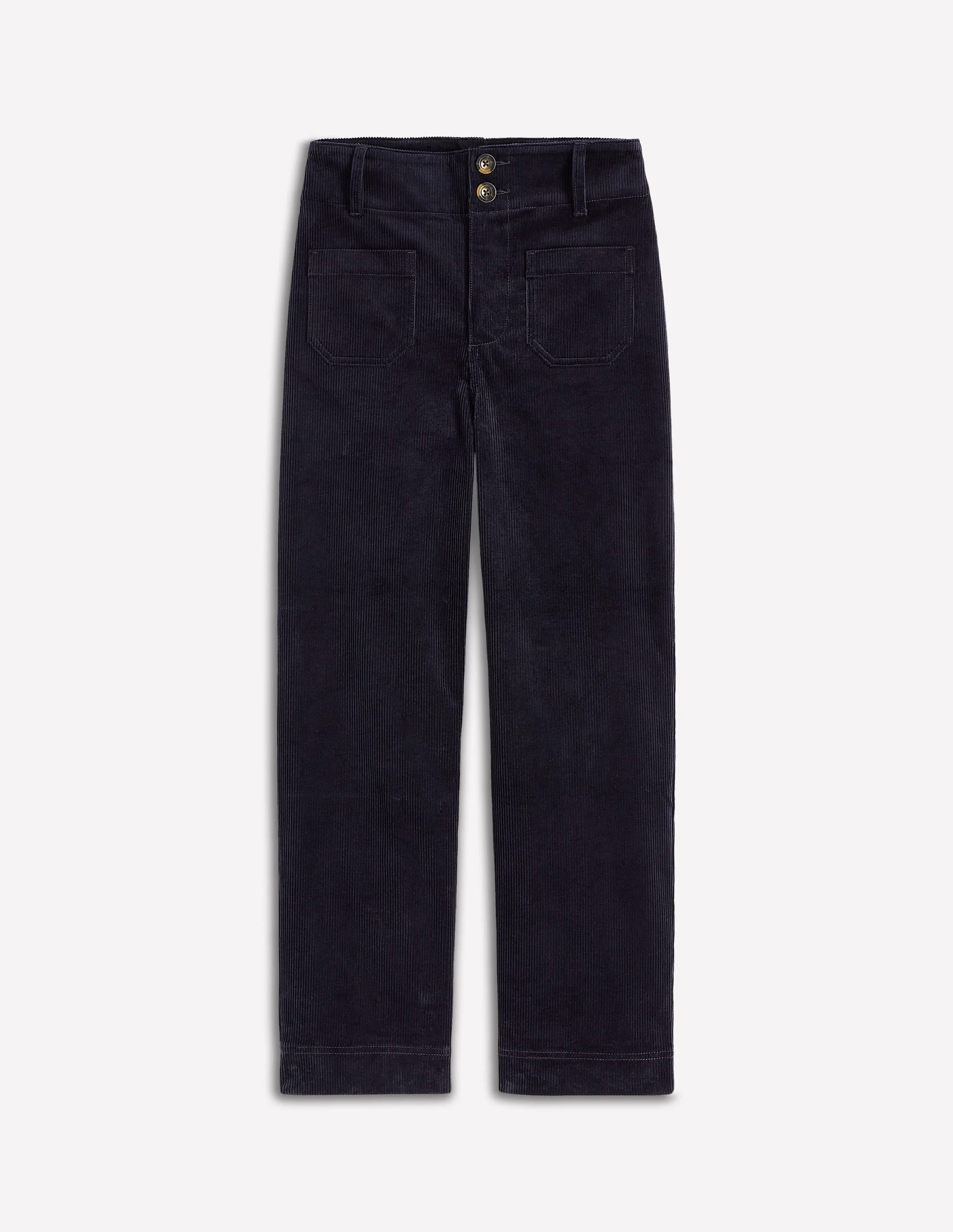 Primrose Cord Pants-Navy - 1