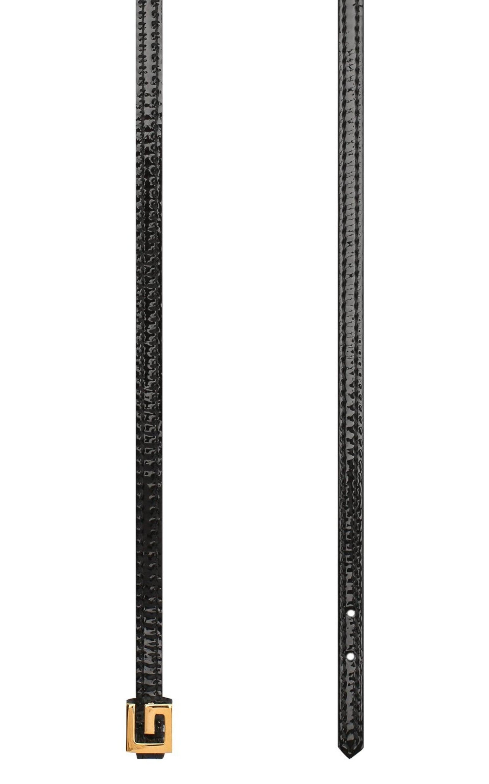 Copy of Leather Choker with Square G Gg - 3