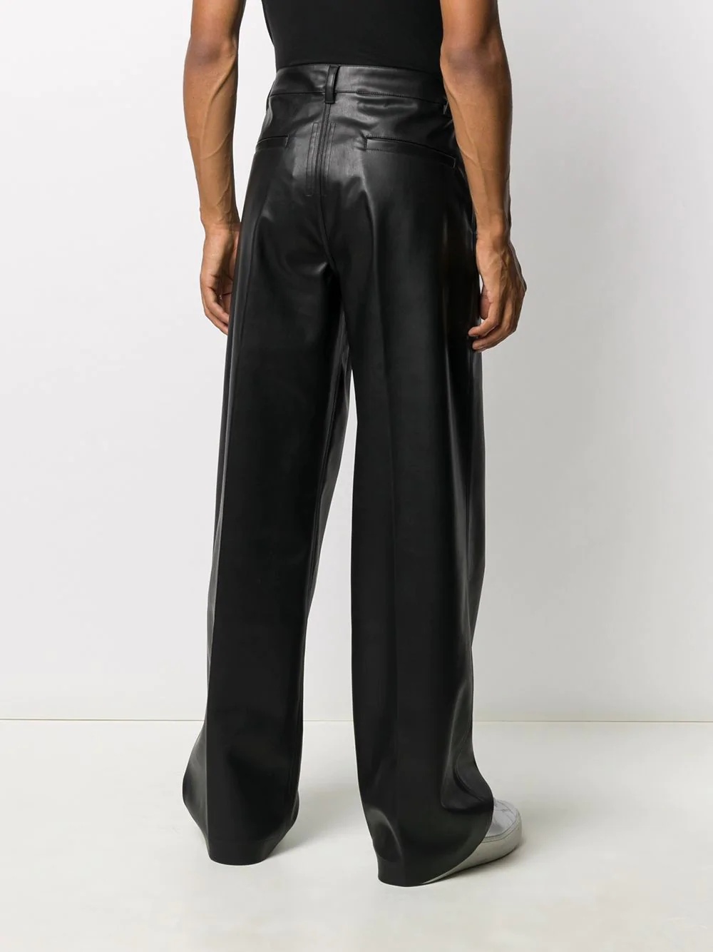 high-rise wide leg trousers - 4