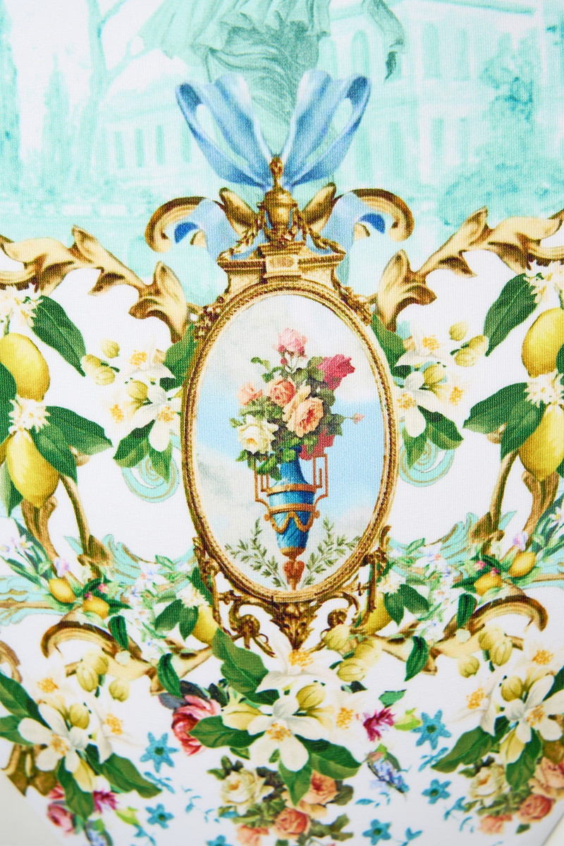 RUCHED TRI - TIE SHOULDER ONE PIECE 7