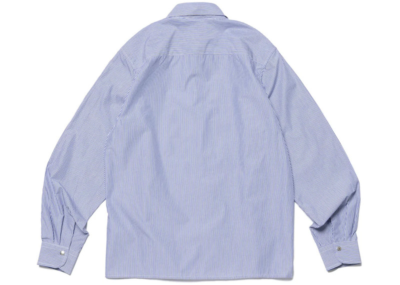 Human Made Human Made Snap Button L/S Shirt Blue outlook