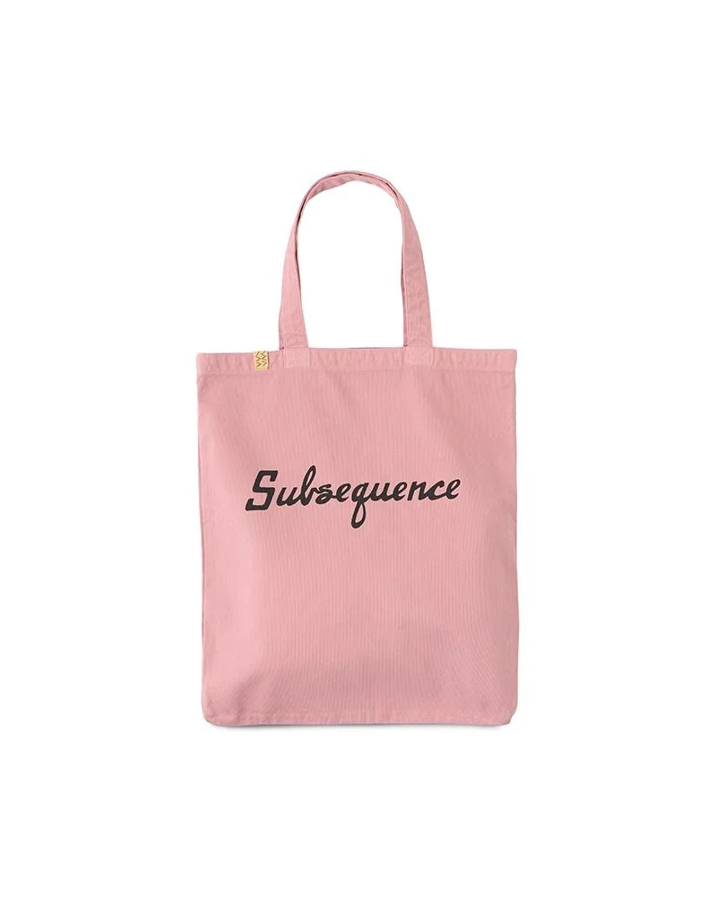 TOTE BAG (Subsequence) PINK - 1