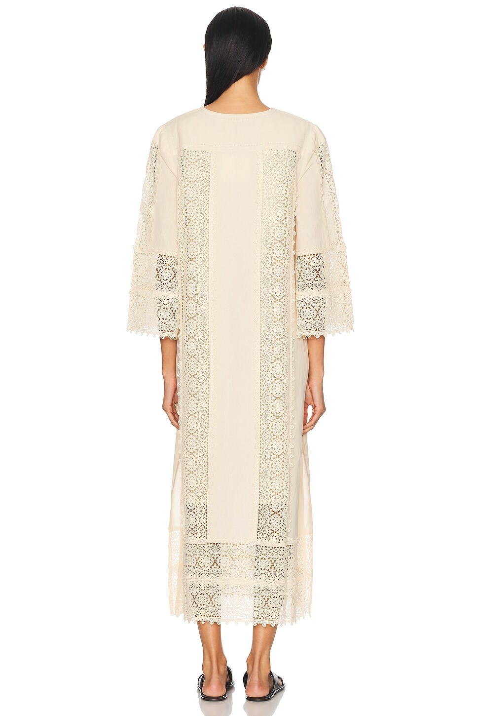 Delane Embroidered Midi Dress - 4