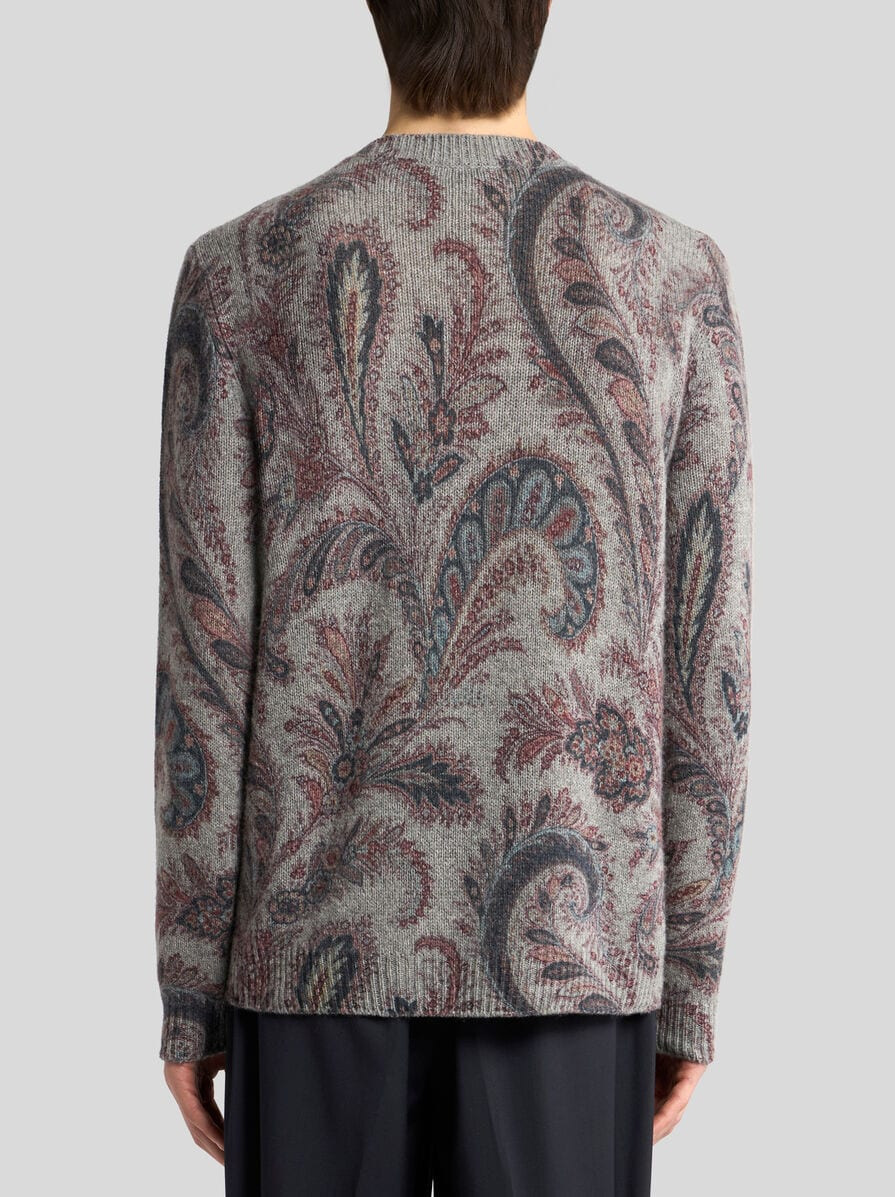 CASHMERE JACQUARD JUMPER - 5