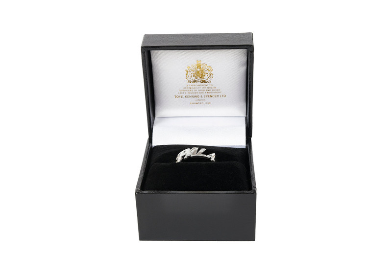 PALACE REPEAT RING SILVER outlook