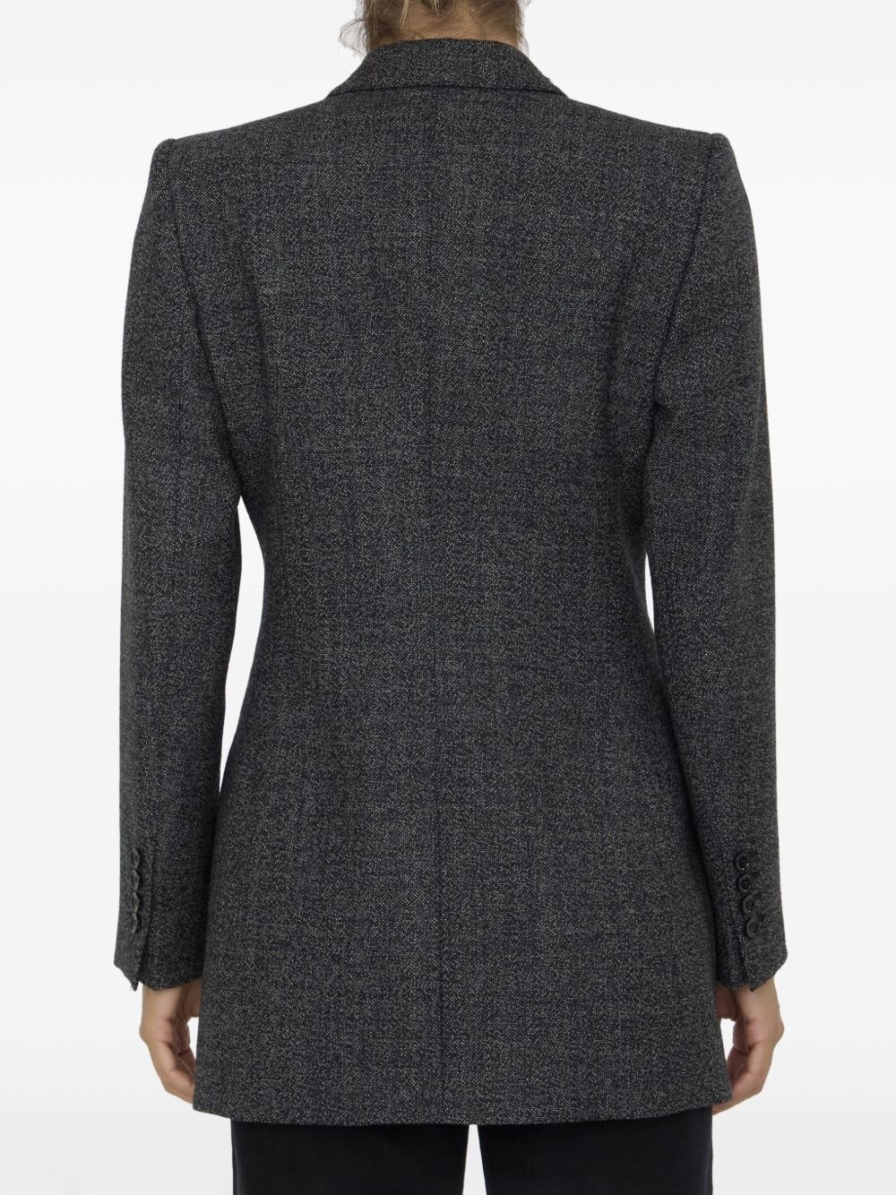 wool blazer - 3