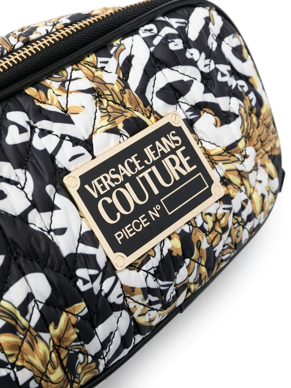 Barocco-print logo crossbody bag - 5