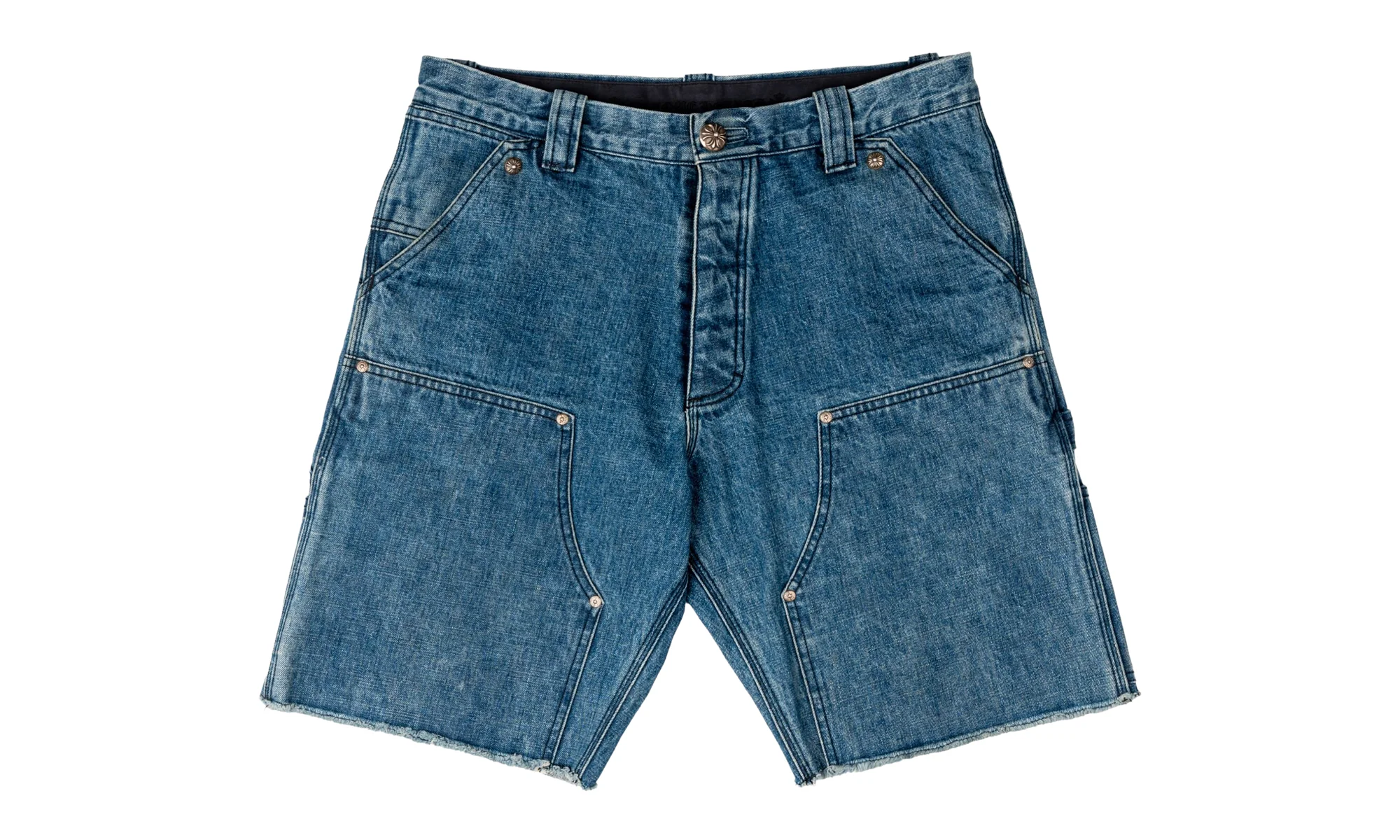 Double Knee Carpenter Shorts "Indigo" CHRM1729 - 1