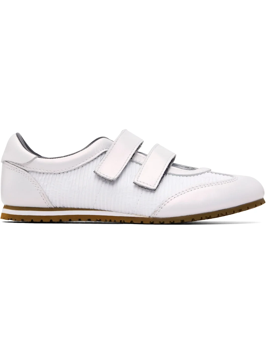 White LX Mary Jane SLP Sneakers - 1