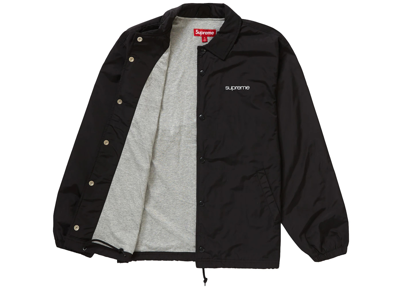 Supreme NYC Coaches Jacket Black - 2
