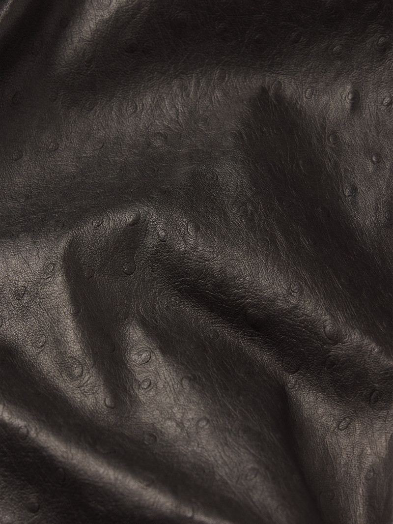 The Leather Harrington Jacket in Coffee 4