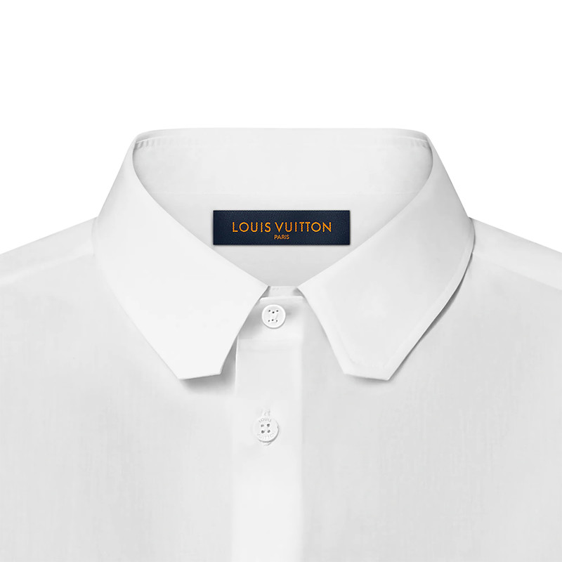 Embroidered Long-Sleeved Cotton Shirt 2