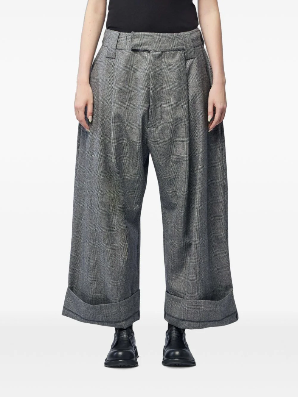 Baby pleated tailored trousers - 1
