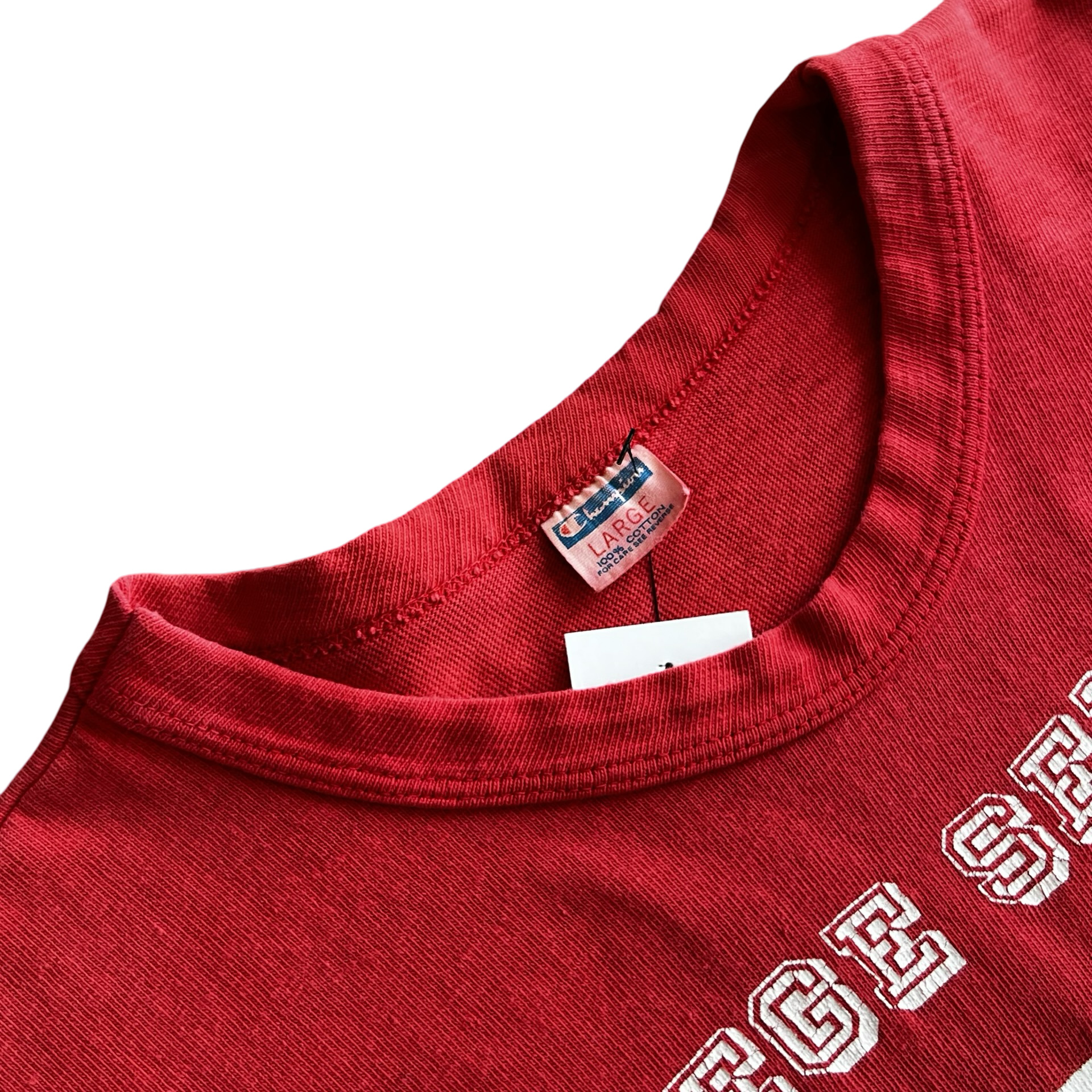 Final Blow - Vintage 70s Champion Miege Seniors T-Shirt SZ L - 5
