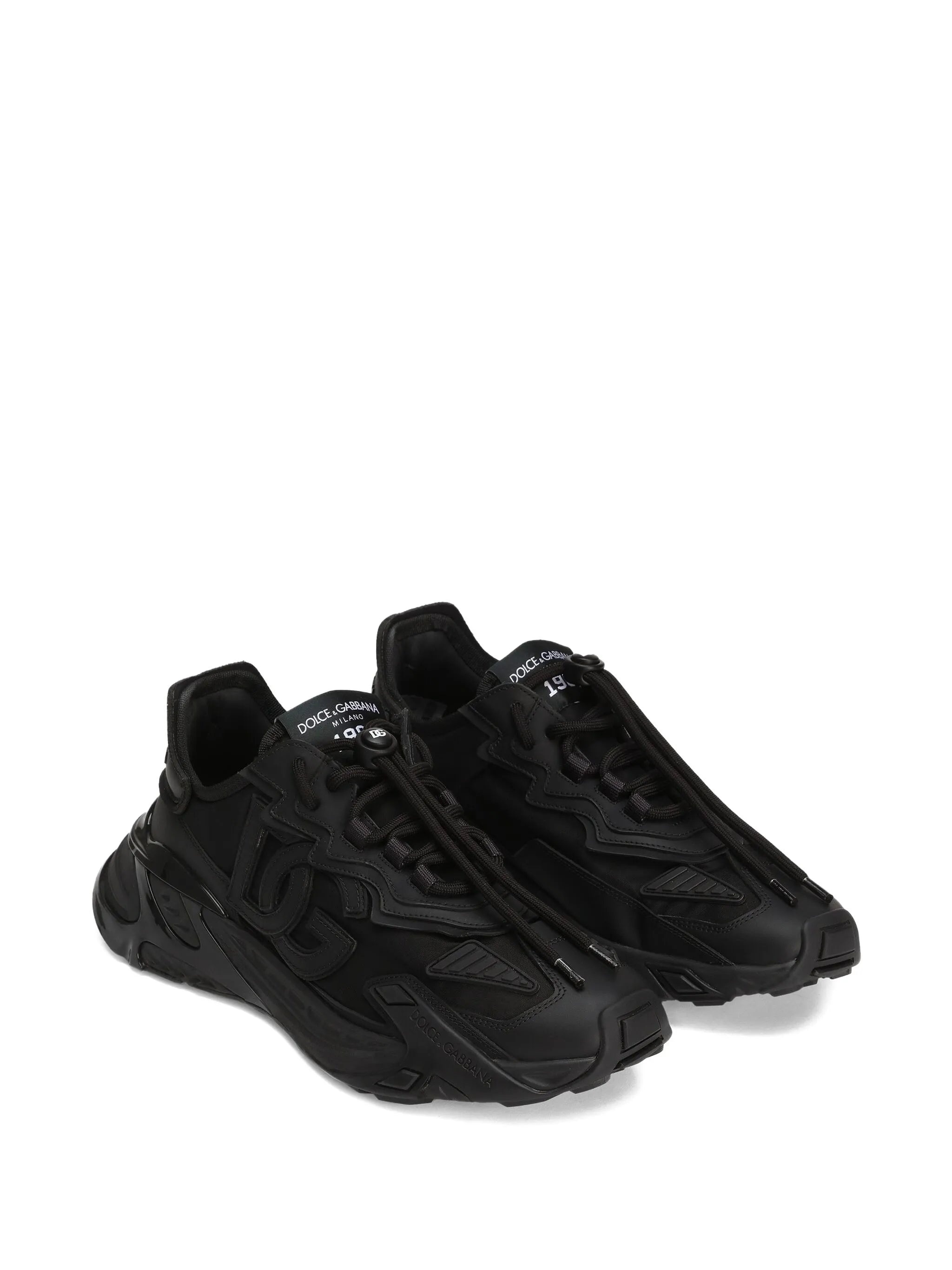 Dolce & Gabbana Logo-patch Panelled Sneakers - 2