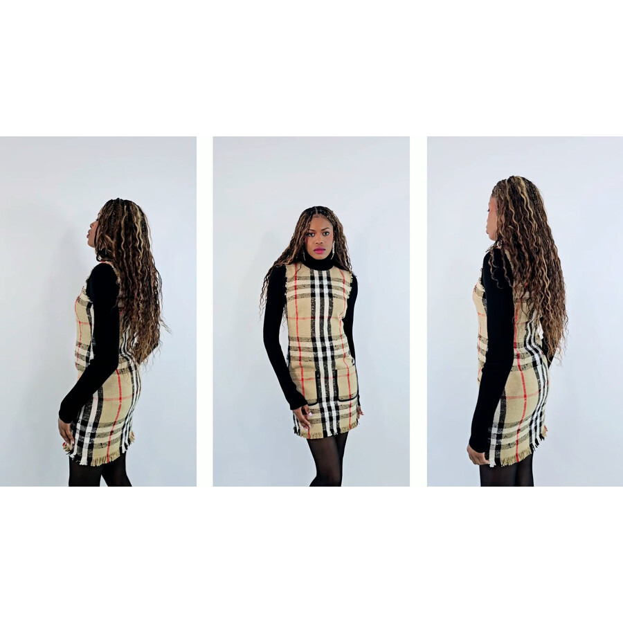 Burberry Maci Mini Check Print Dress - 7