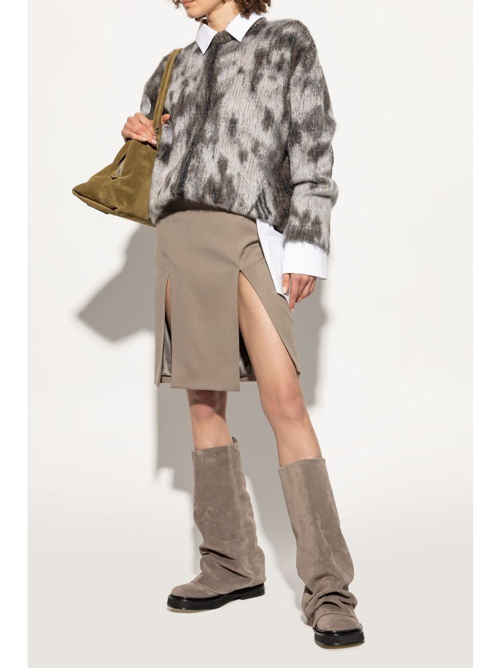 Robin suede leather combat boots - 6