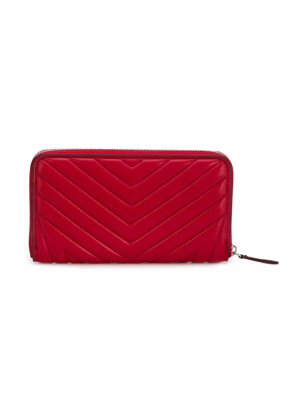 zip around matelassé star wallet - 1