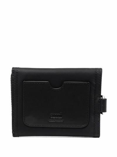 AMI Paris Ami De Coeur leather wallet outlook