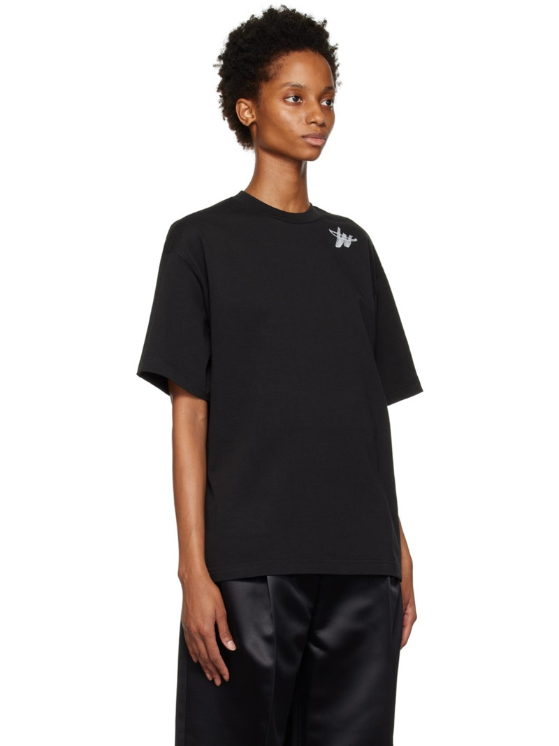 Black Printed T-Shirt 2