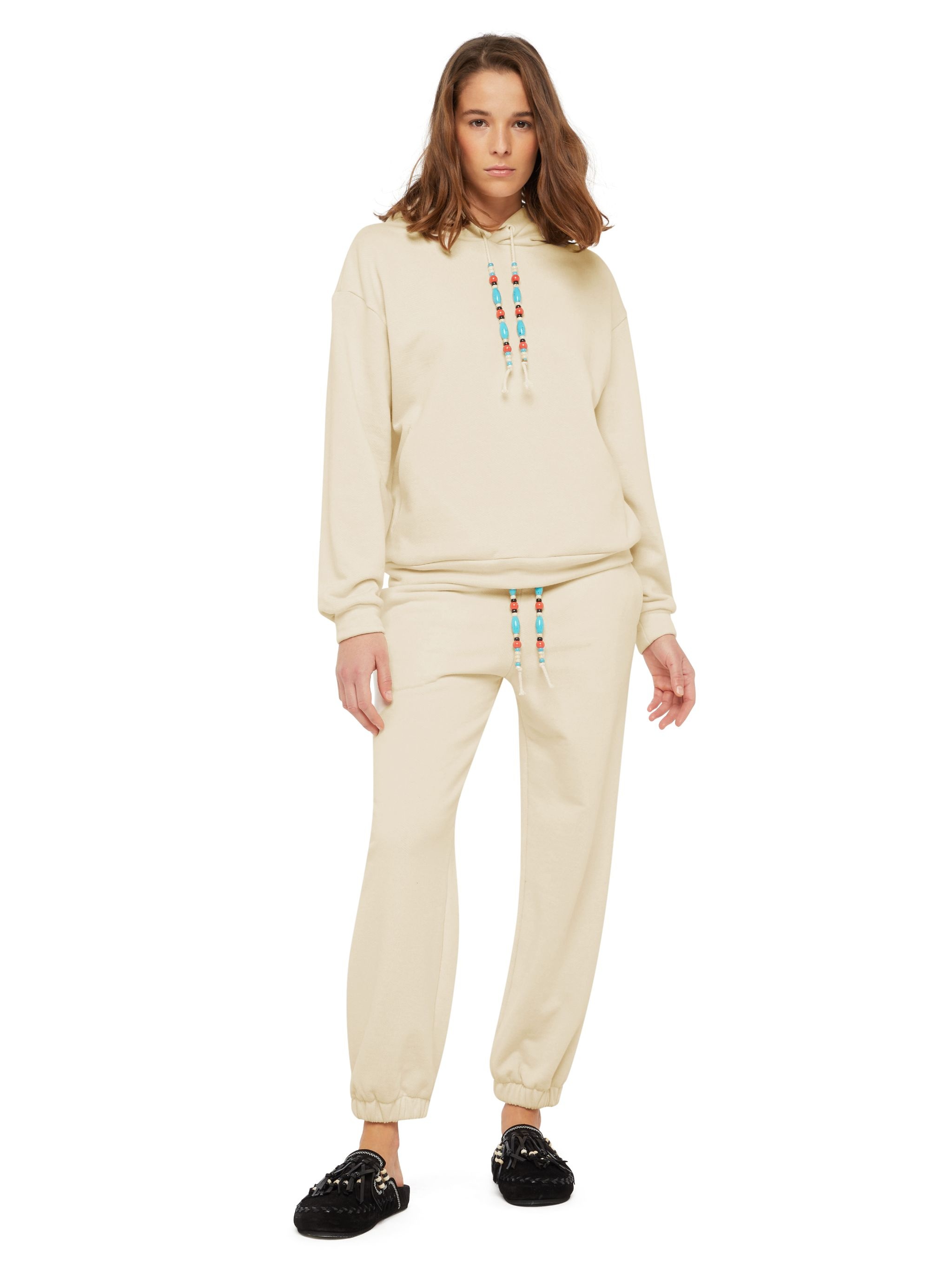 French Terry Beaded Hoodie - 2