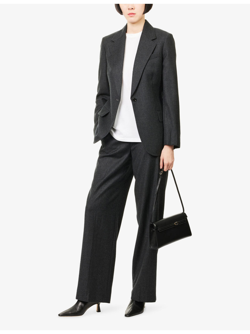 Theory Lynnia Notch-Lapels Wool Blazer outlook