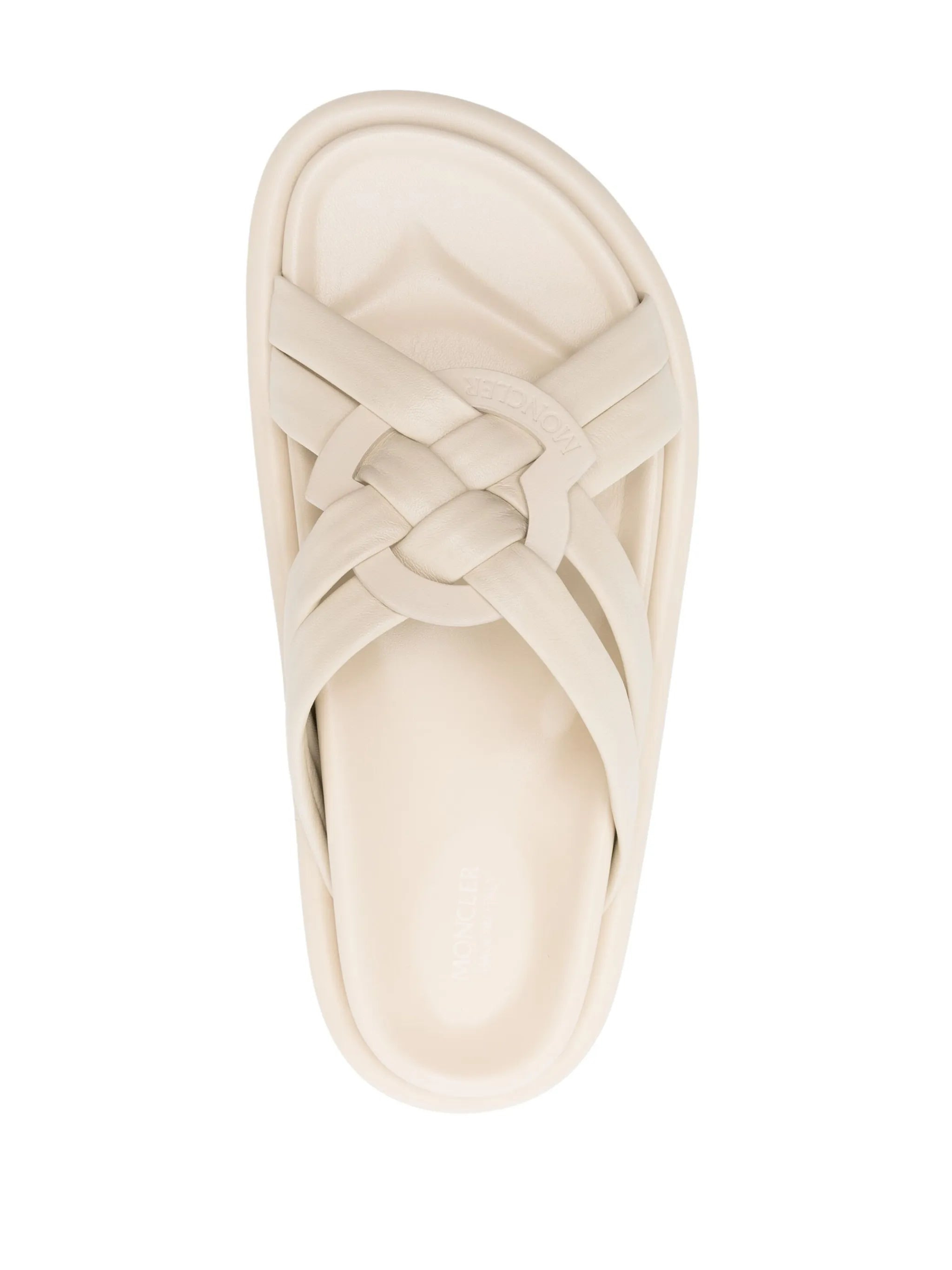 Bell interwoven-straps slides - 4