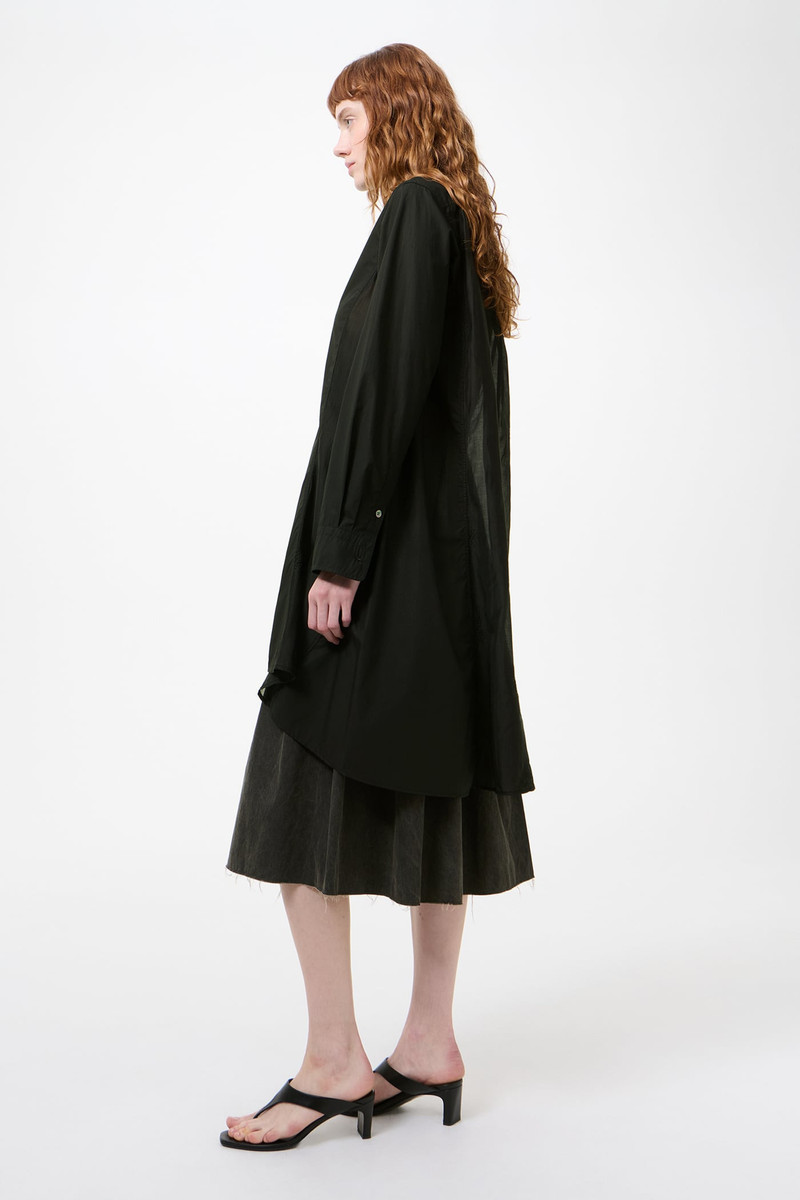 Flux Shirt Void Black Fine Poplin 3
